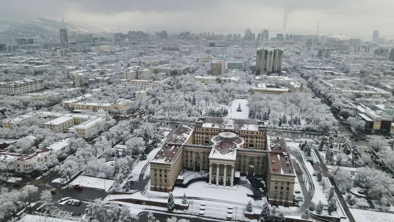 Снегопад в Алматы: рейсы переносятся, аэропорт усилил меры безопасности