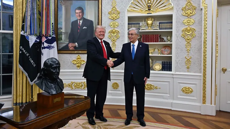 Токаев и Трамп встретились в США