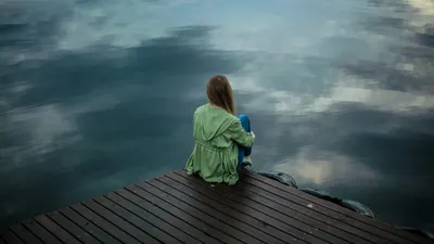 Озеро, вода, человек, фото - Новости Zakon.kz от 08.11.2025 05:20