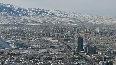 первый снег осенью в Алматы, фото - Новости Zakon.kz от 07.11.2025 18:10