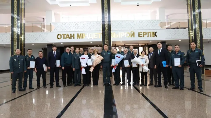 В Астане чествовали военных журналистов