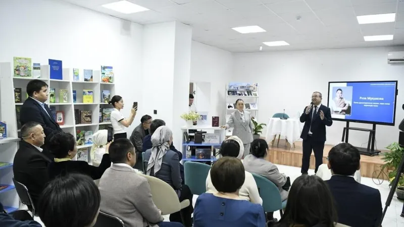 "Мастерская писателя": в Астане прошла встреча с выдающимся писателем и драматургом Розой Мукановой