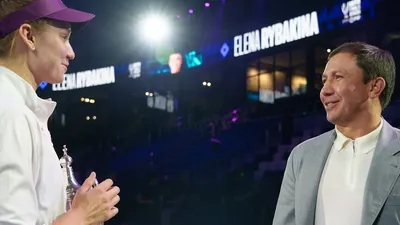 Елена Рыбакина и Геннадий Головкин, фото - Новости Zakon.kz от 09.11.2025 03:33