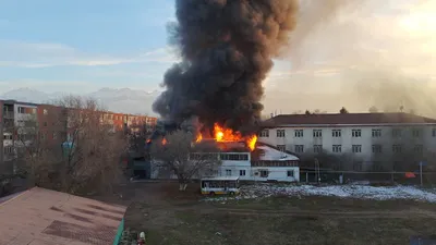 пожар, фото - Новости Zakon.kz от 09.11.2025 16:35