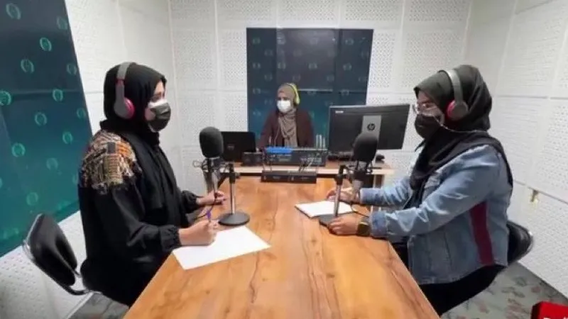 Женская радиостанция открылась в Афганистане