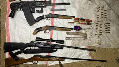 изъятое КНБ оружие, фото - Новости Zakon.kz от 10.11.2025 09:27