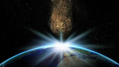 Метеорит летит на Землю, фото - Новости Zakon.kz от 10.11.2025 07:40