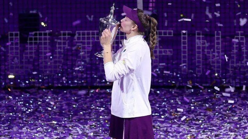 Елена Рыбакина обратилась к казахстанцам