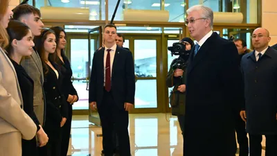  Касым-Жомарт Токаев, МГИМО, студенты , фото - Новости Zakon.kz от 11.11.2025 18:36