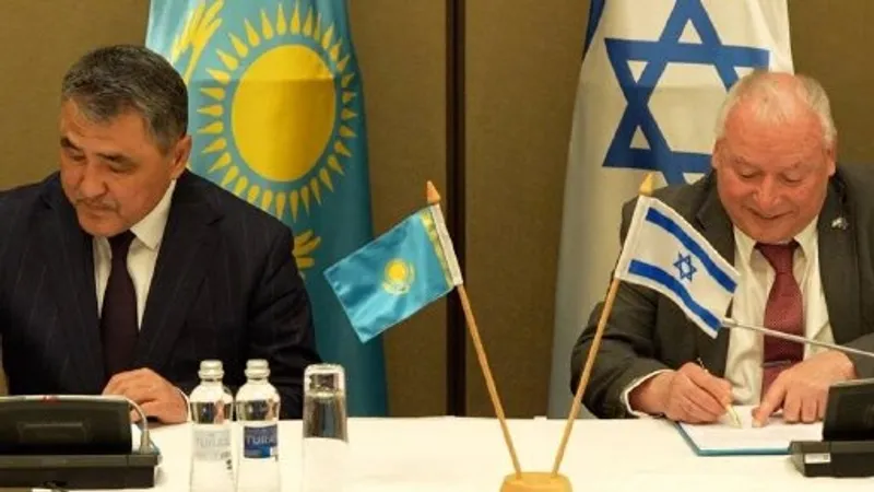 Казахстан и Израиль заявили о сотрудничестве по водным ресурсам