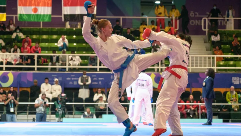 Казахстанская каратистка завоевала "бронзу" Исламиады