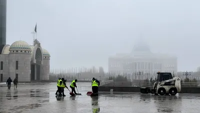 погода, туман, столица , фото - Новости Zakon.kz от 12.11.2025 12:32