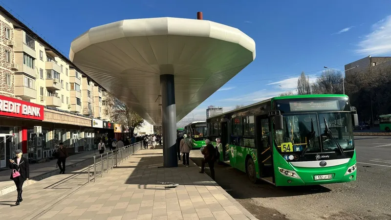 Новые остановки в Алматы: современно, но с проблемами