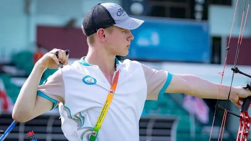 Акмолинский лучник Андрей Тютюн стал чемпионом Азии