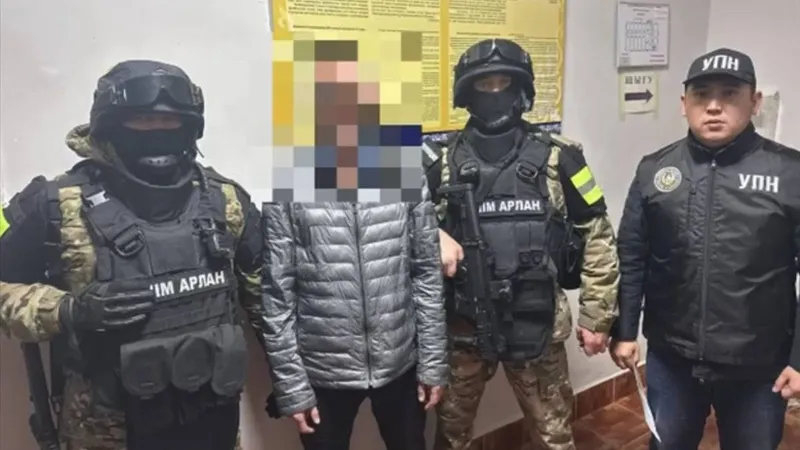 В Шымкенте задержан алматинец с наркотиками в особо крупном размере – видео