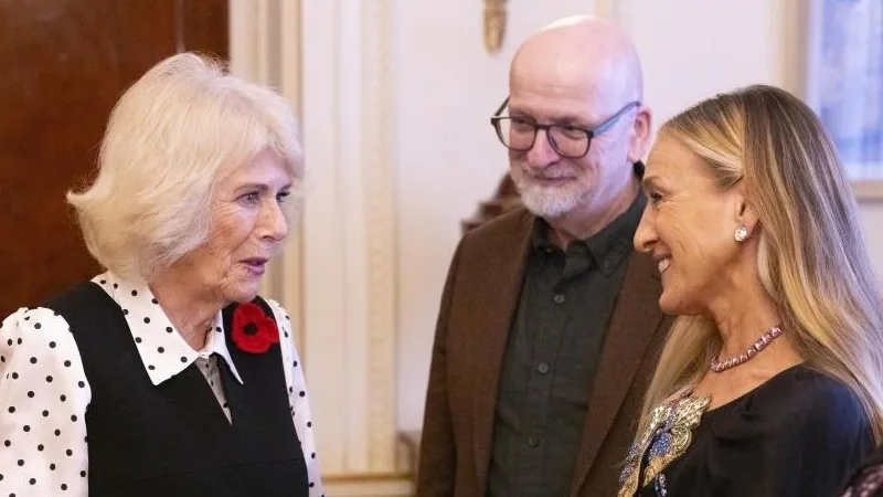 Звезда "Секса в большом городе" встретилась с женой короля Великобритании