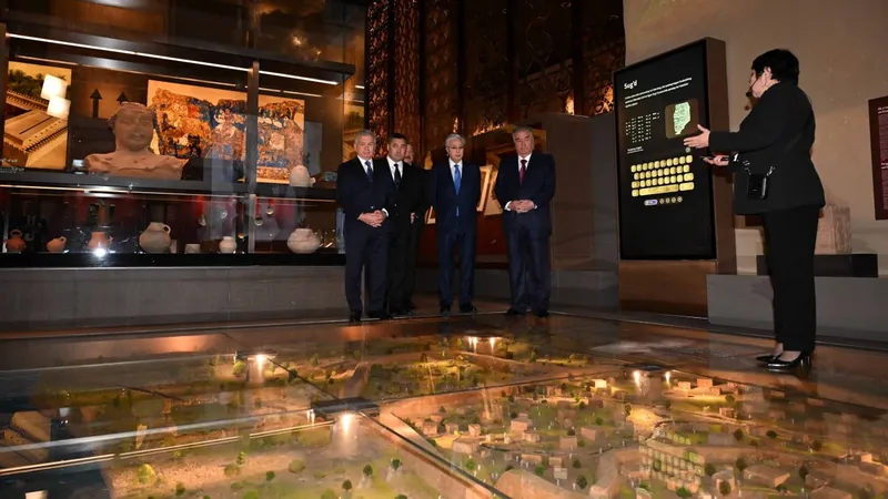 Сокровища исламской цивилизации представили лидерам Центральной Азии и Азербайджана