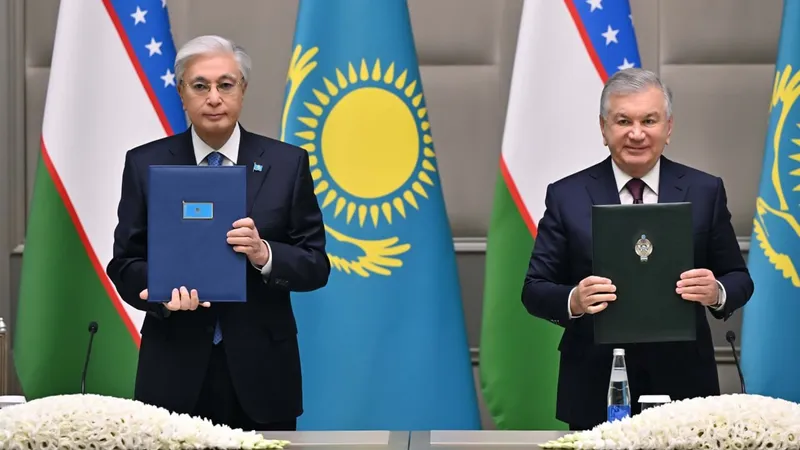 Какие документы подписали Токаев и Мирзиёев по итогам переговоров в Ташкенте
