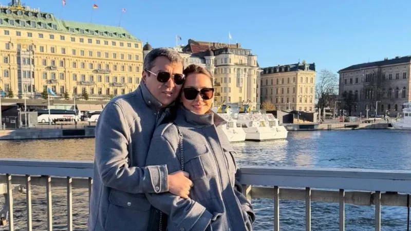 Динара Сатжан выложила романтические фото с мужем в путешествии