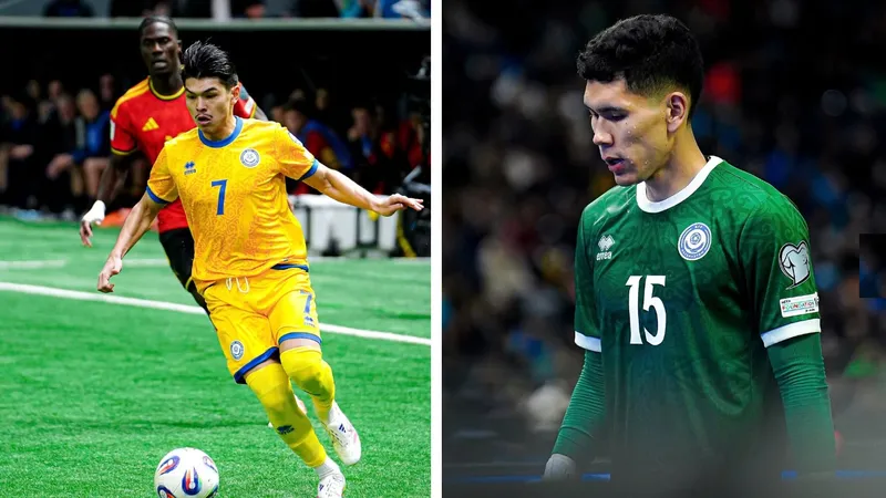 Казахстан сыграл вничью с Бельгией в матче отбора ЧМ-2026 по футболу в Астане