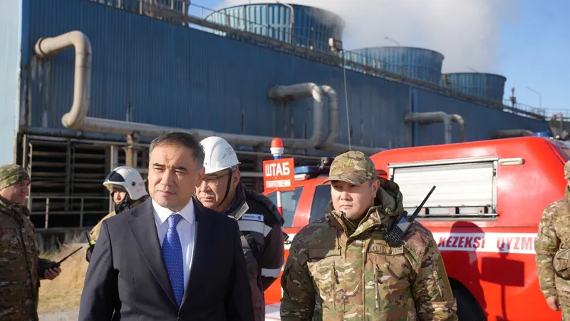 В Шымкенте прошли учения по гражданской защите "Қыс-2025"