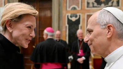 Кейт Бланшетт посетила Ватикан, фото - Новости Zakon.kz от 17.11.2025 02:28