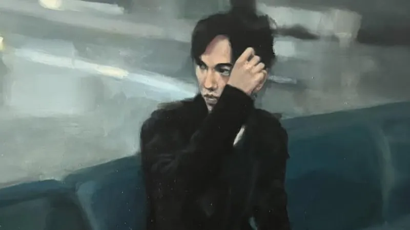 Димаш с сестренкой появились на картинах в Берлине