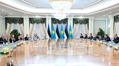 Эстония, Казахстан, Акорда, фото - Новости Zakon.kz от 17.11.2025 18:31