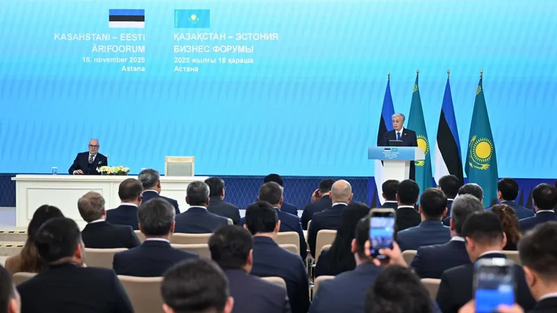 Касым-Жомарт Токаев назвал перспективные направления партнерства с Эстонией