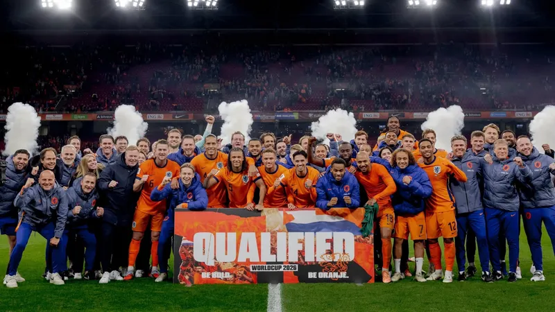 Нидерланды стали 34-м участником мирового первенства по футболу