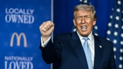 Трамп выступил на мероприятии McDonald’s, фото - Новости Zakon.kz от 19.11.2025 02:20