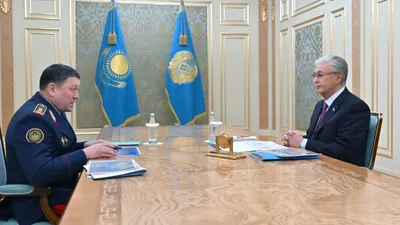 Дроны, цифровые сервисы и снижение ДТП: что рассказал Токаеву глава МВД