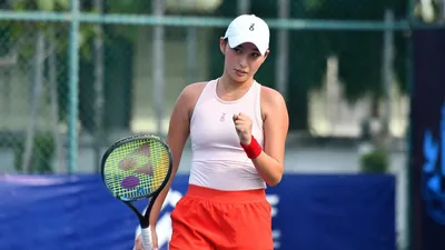 Казахстанская теннисистка Аружан Сагандыкова , фото - Новости Zakon.kz от 20.11.2025 05:40