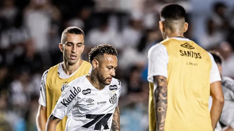 Неймар прервал безголевую серию из семи матчей в чемпионате Бразилии