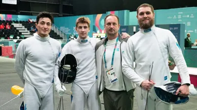 шпажисты завоевали "золодо" Исламиады, фото - Новости Zakon.kz от 20.11.2025 20:53
