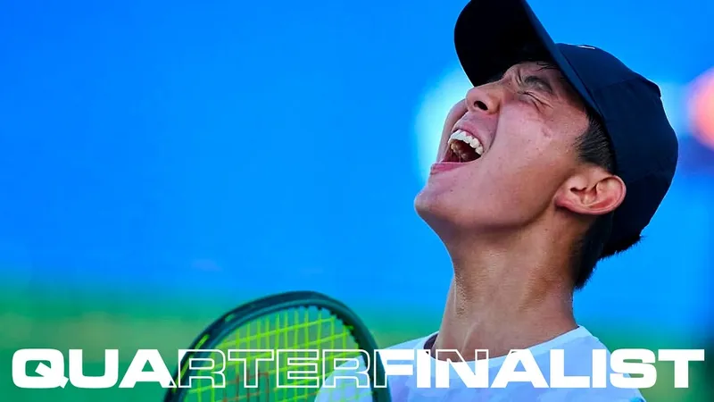 Казахстанский юниор впервые в карьере прошел в четвертьфинал ITF Men