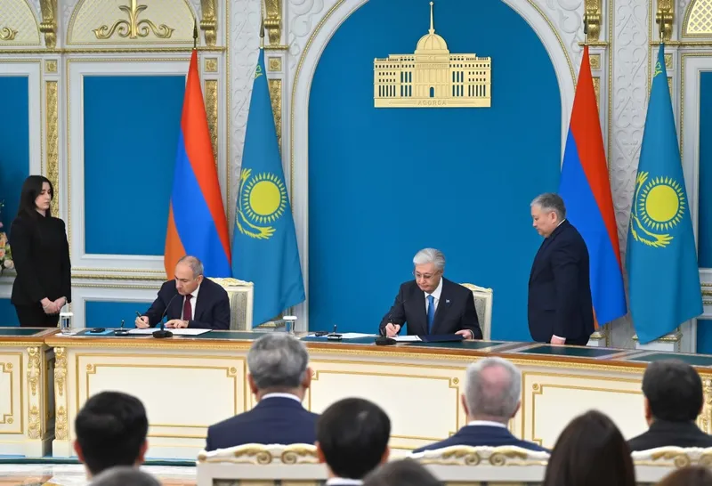 Какие документы подписали Казахстан и Армения