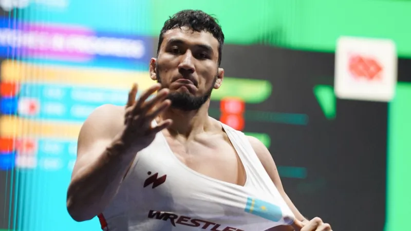 Казахстанский борец завоевал "серебро" на Играх исламской солидарности