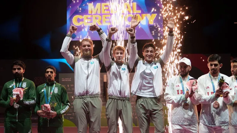Каждая четвертая медаль – золотая: сборная Казахстана блистательно завершила Исламиаду-2025