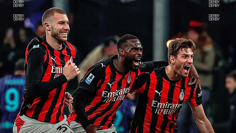 В итальянском чемпионате по футболу прошло знаменитое миланское дерби