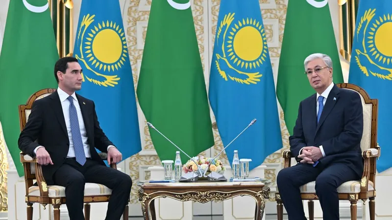 Токаев отметил долгожданный визит президента Туркменистана