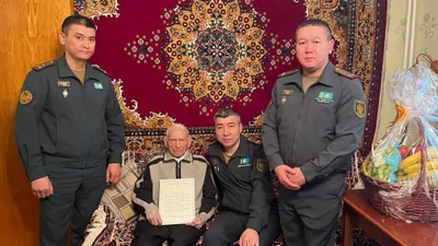 Виктор Карпович Изюмников отметил 101-й день рождения, фото - Новости Zakon.kz от 25.11.2025 12:53