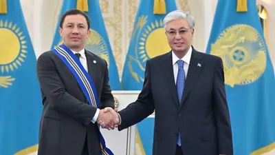 Геннадий Головкин, Касым-Жомарт Токаев, фото - Новости Zakon.kz от 25.11.2025 17:20