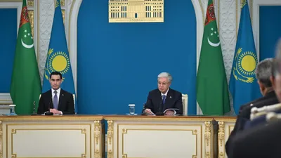 брифинг, президенты, фото - Новости Zakon.kz от 25.11.2025 15:05