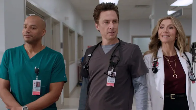 Спустя 15 лет сериал "Клиника" выходит с прежними актерами