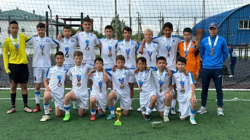 Как в Акмолинской области развивается детский футбол