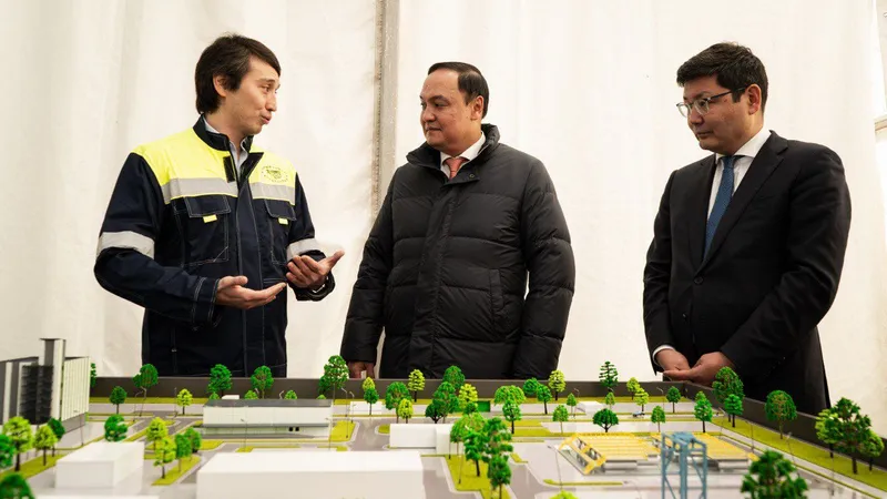 "Алтыналмас" начал строительство завода по производству цианида натрия в Жамбылской области