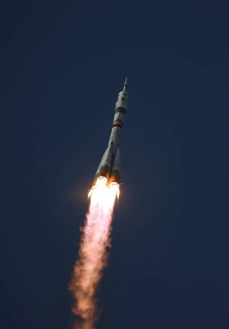 запущенный с Байконура Союз, фото - Новости Zakon.kz от 27.11.2025 15:17