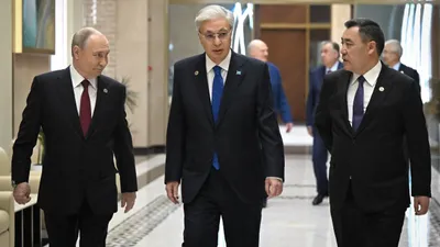 Путин, Токаев, Жапаров, президенты, фото - Новости Zakon.kz от 27.11.2025 12:25