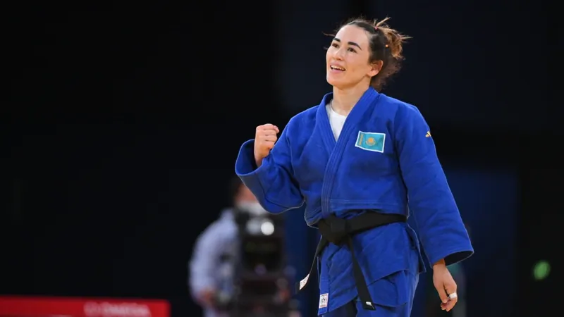 Казахстанская дзюдоистка завоевала "бронзу" Grand Slam в ОАЭ